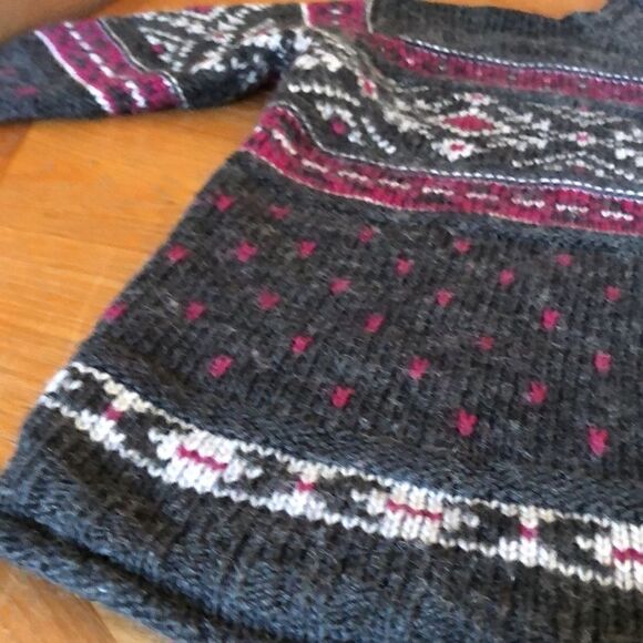 Vintage Marsh Landing wool blend Fair Isle Sweater in Ladies - Picture 6 of 9